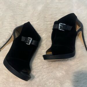 New Michael Kors Leather and Suede Heels